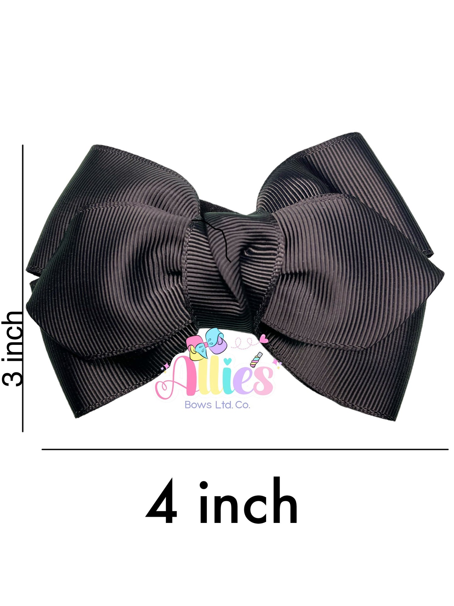 Charming Solid Color Hairbow Headbands for Girls - Perfect for Every Occasion!